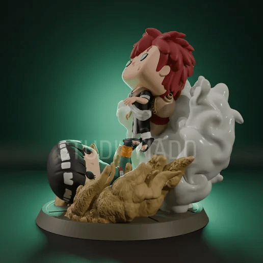 gaara vs lee - Akaizustudio