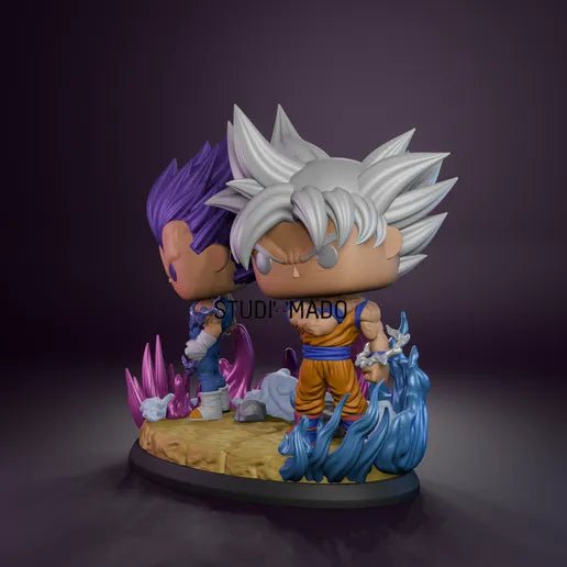 Goku y vegeta - Akaizustudio