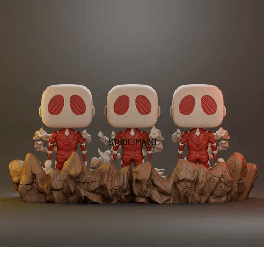 RUMBLING TITANS FUNKO - Akaizustudio