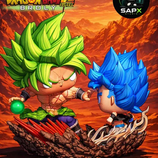Broly vs gogeta