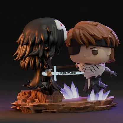 Aizen vs yhwach - Akaizustudio