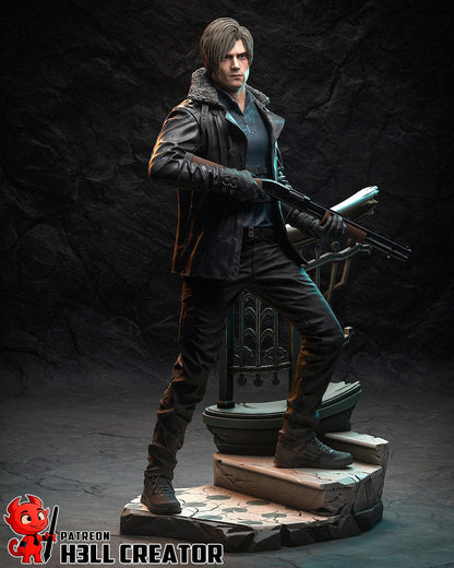 Diorama Leon Kennedy and Grace Ashcroft - Akaizustudio