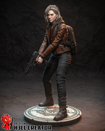 Diorama Leon Kennedy and Grace Ashcroft - Akaizustudio