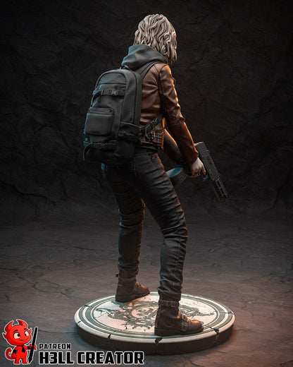 Diorama Leon Kennedy and Grace Ashcroft - Akaizustudio