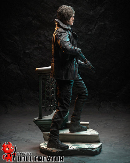 Diorama Leon Kennedy and Grace Ashcroft - Akaizustudio
