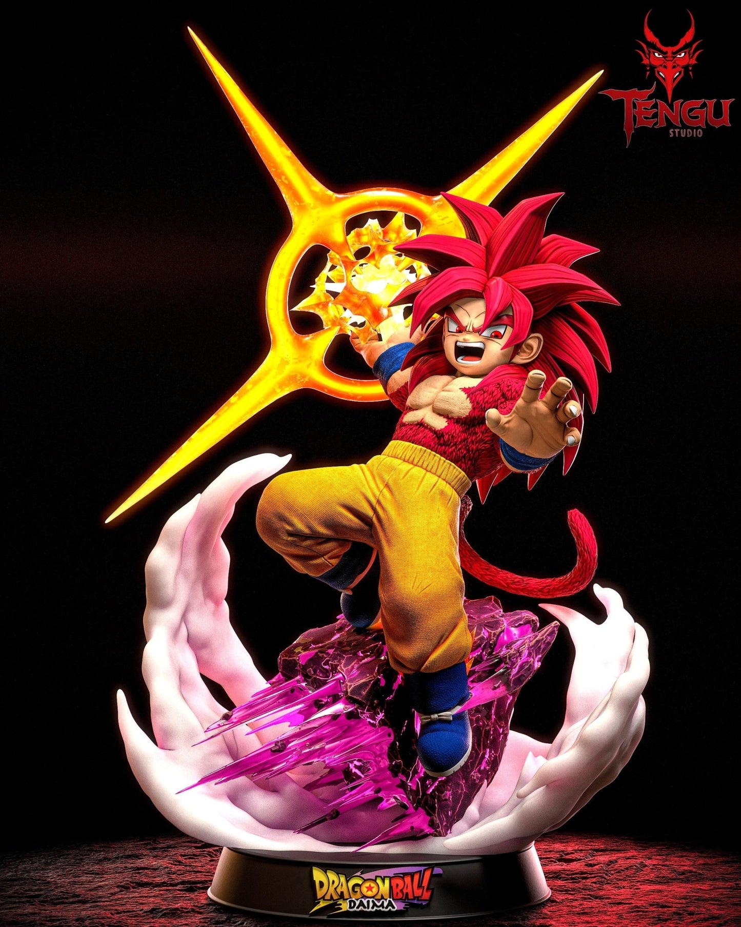 Goku sjj4 daima - Akaizustudio