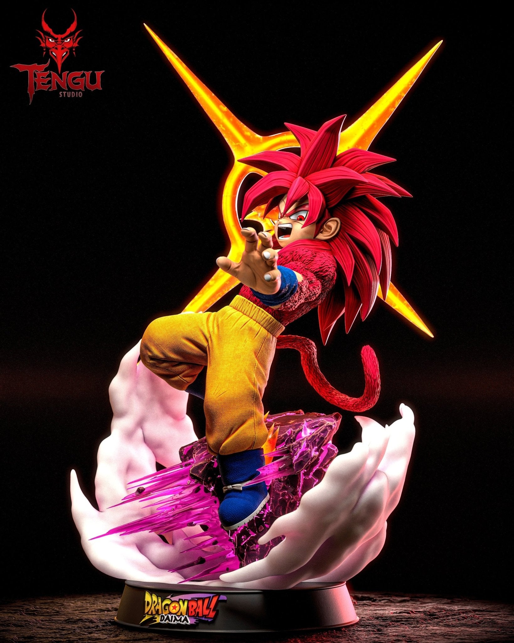 Goku sjj4 daima - Akaizustudio