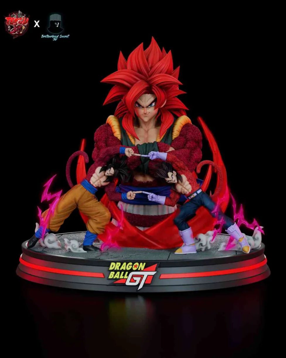 goku vegeta gogeta SSJ4 - Akaizustudio
