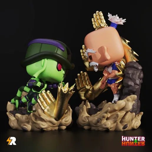 Meruem vs netero - Akaizustudio