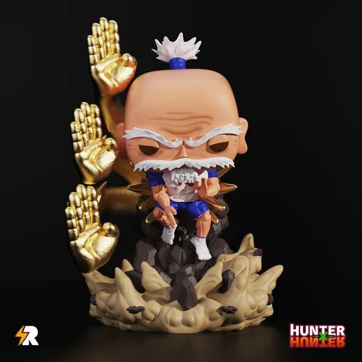 Meruem vs netero - Akaizustudio