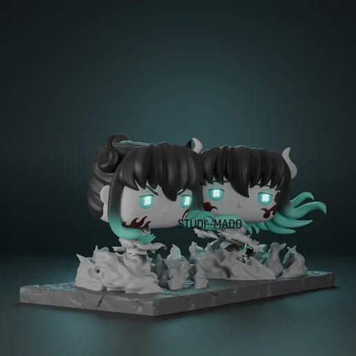 Muichiro y tokito - Akaizustudio