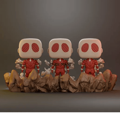 RUMBLING TITANS FUNKO - Akaizustudio