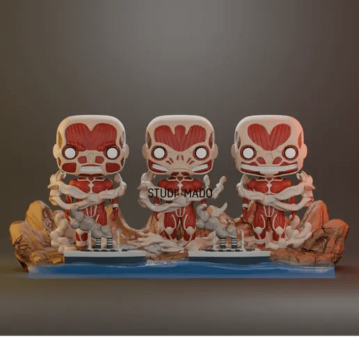 RUMBLING TITANS FUNKO - Akaizustudio