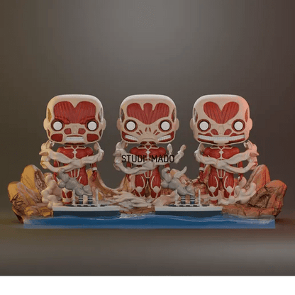 RUMBLING TITANS FUNKO - Akaizustudio