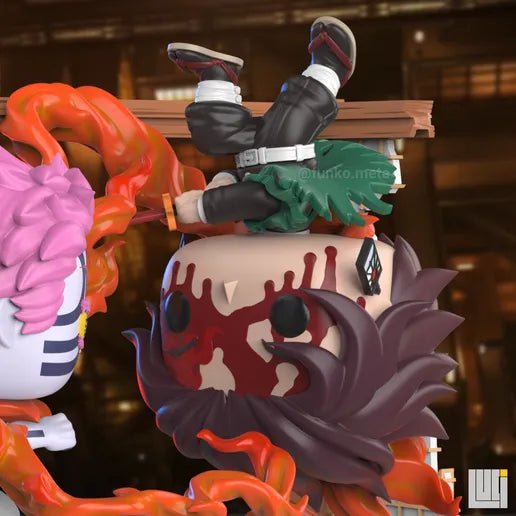 Tanjiro vs akaza - Akaizustudio